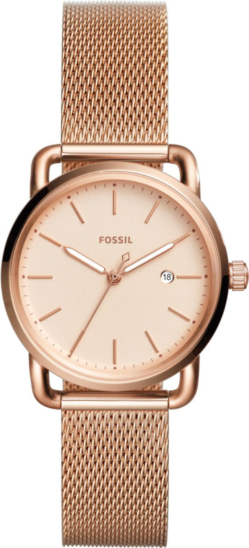 Bracelet de montre Fossil ES4333 Acier inoxydable Rosé 16mm